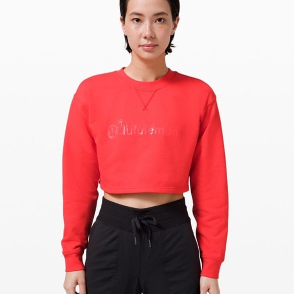 lululemon athletica Tops - Lululemon All Yours Cropped Crew *Lunar New Year